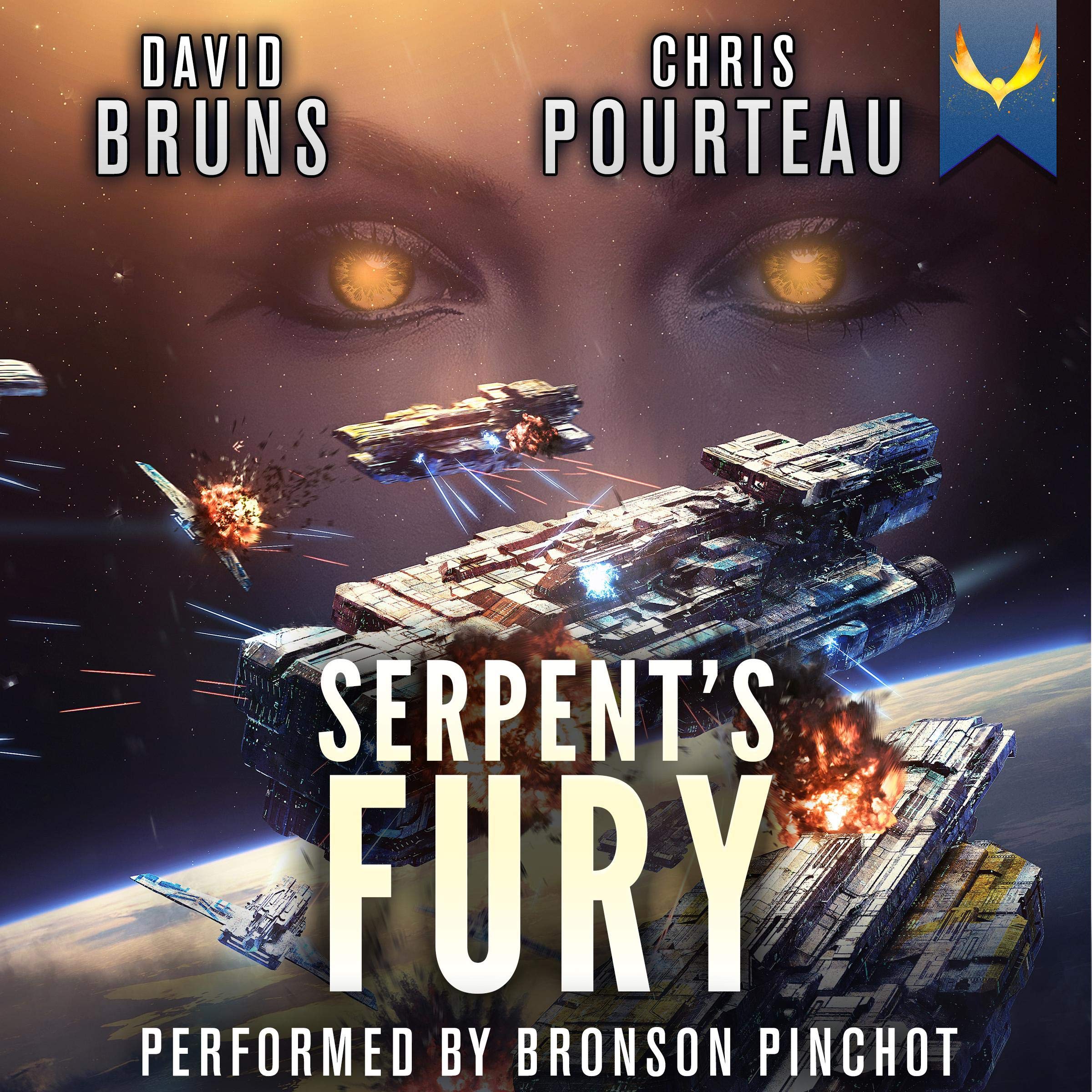 Cover art for Serpent's Fury: A Space Opera Noir Technothriller