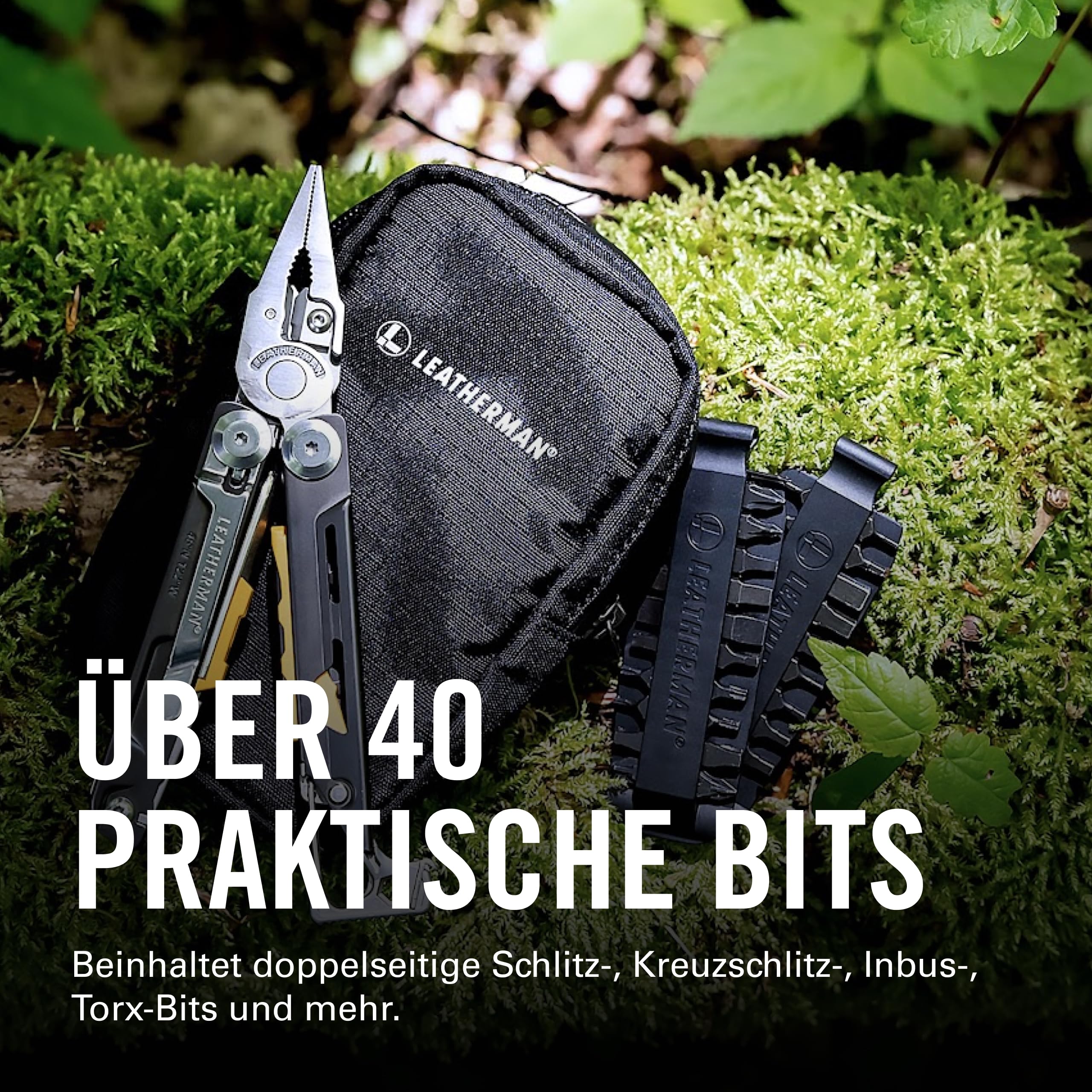 Leatherman Bit Kit - 42 Werkzeuge - Geeignet für alle Multi-Tools & Messer mit Bithalter