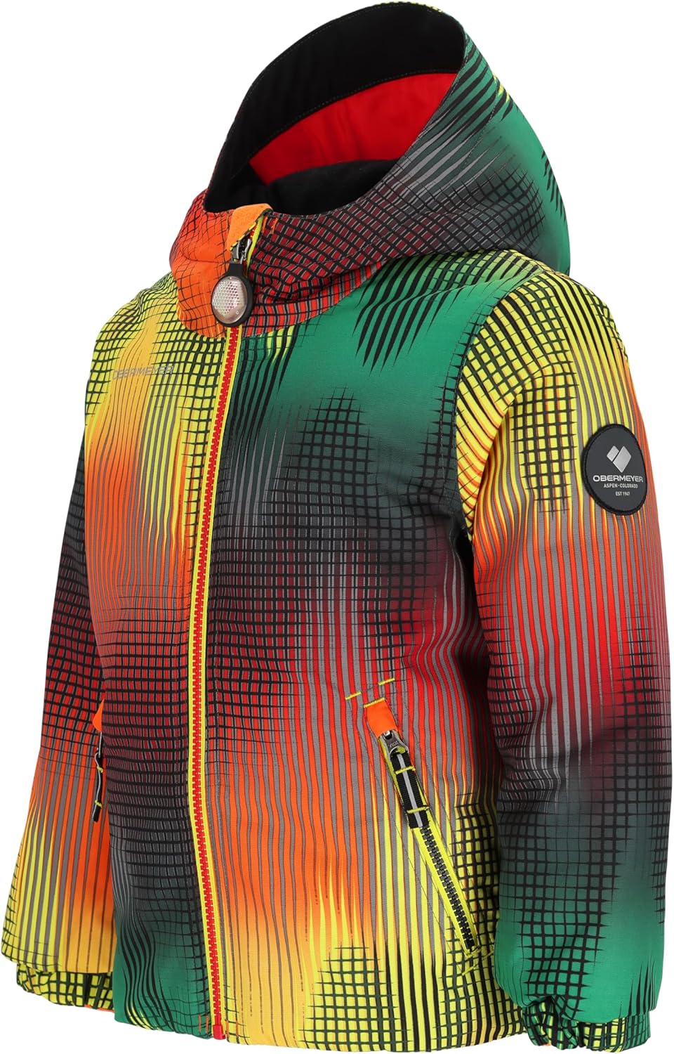 Obermeyer Boys' Ashor Jacket Sonic Boom 2