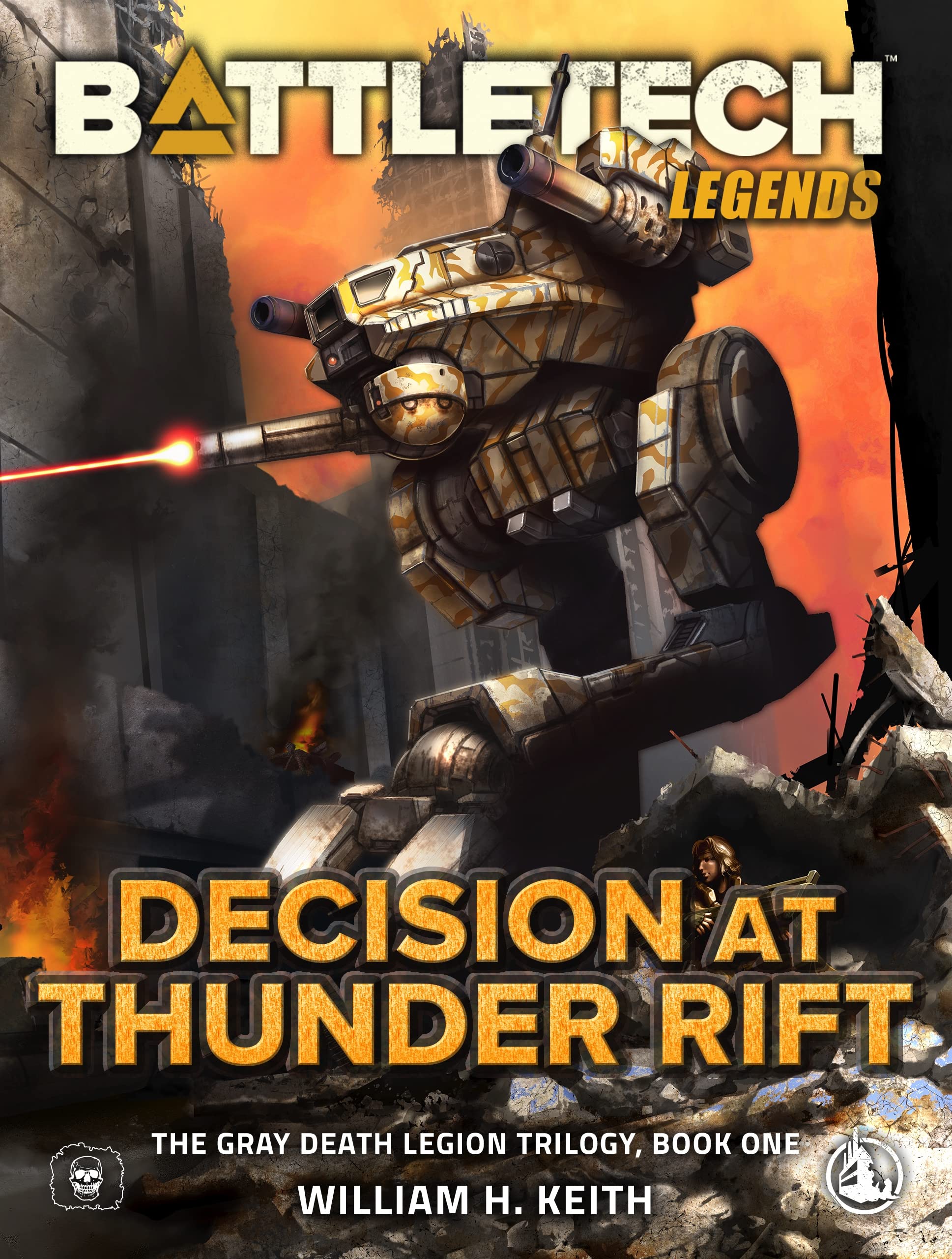 Book cover for Decision at Thunder Rift