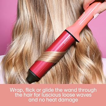 ghd Chronos Curve Hair Curler Wand, Long Lasting Frizz Free Curls