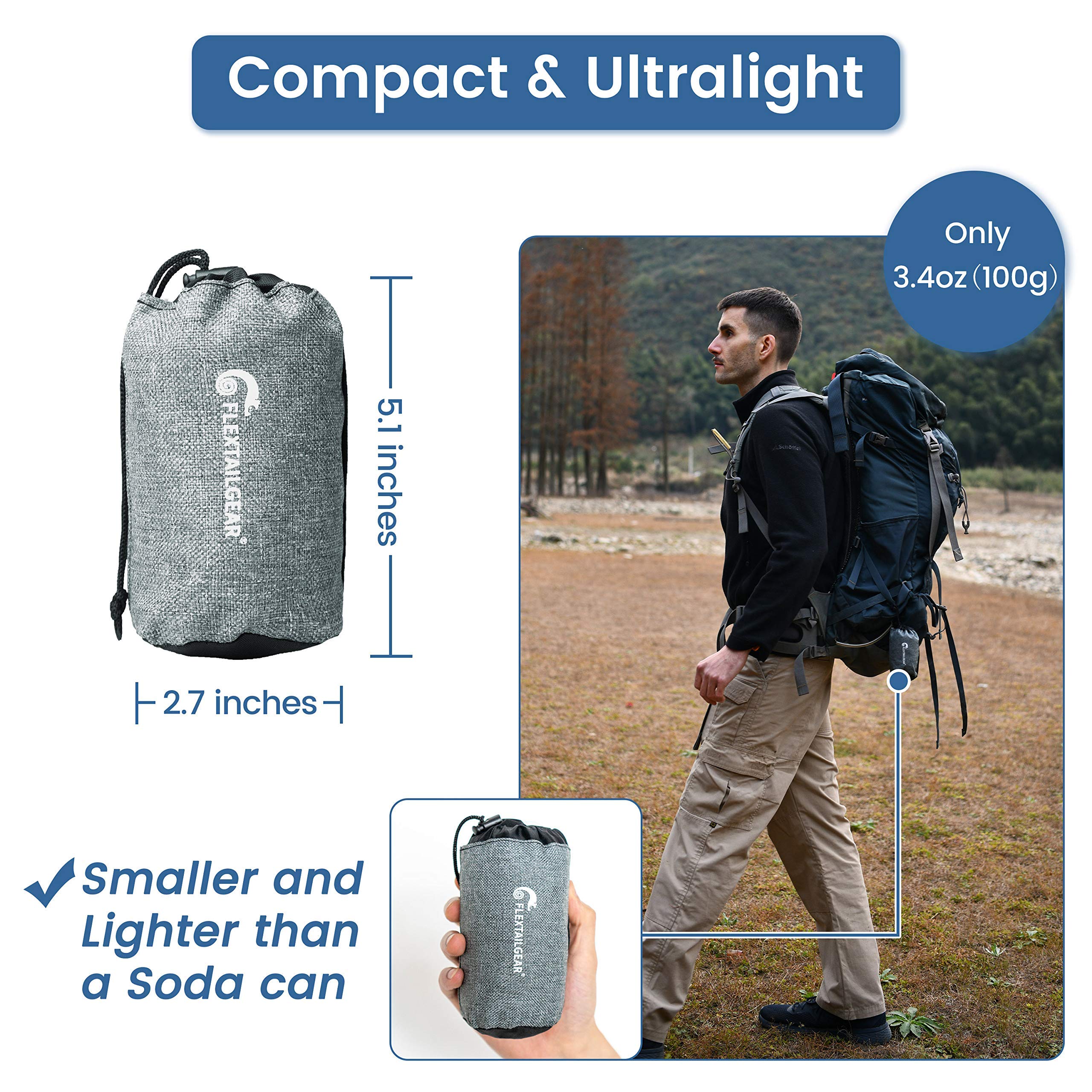 Amazon | FLEXTAILGEAR エアーピロー キャンプ枕 持ち運び便利