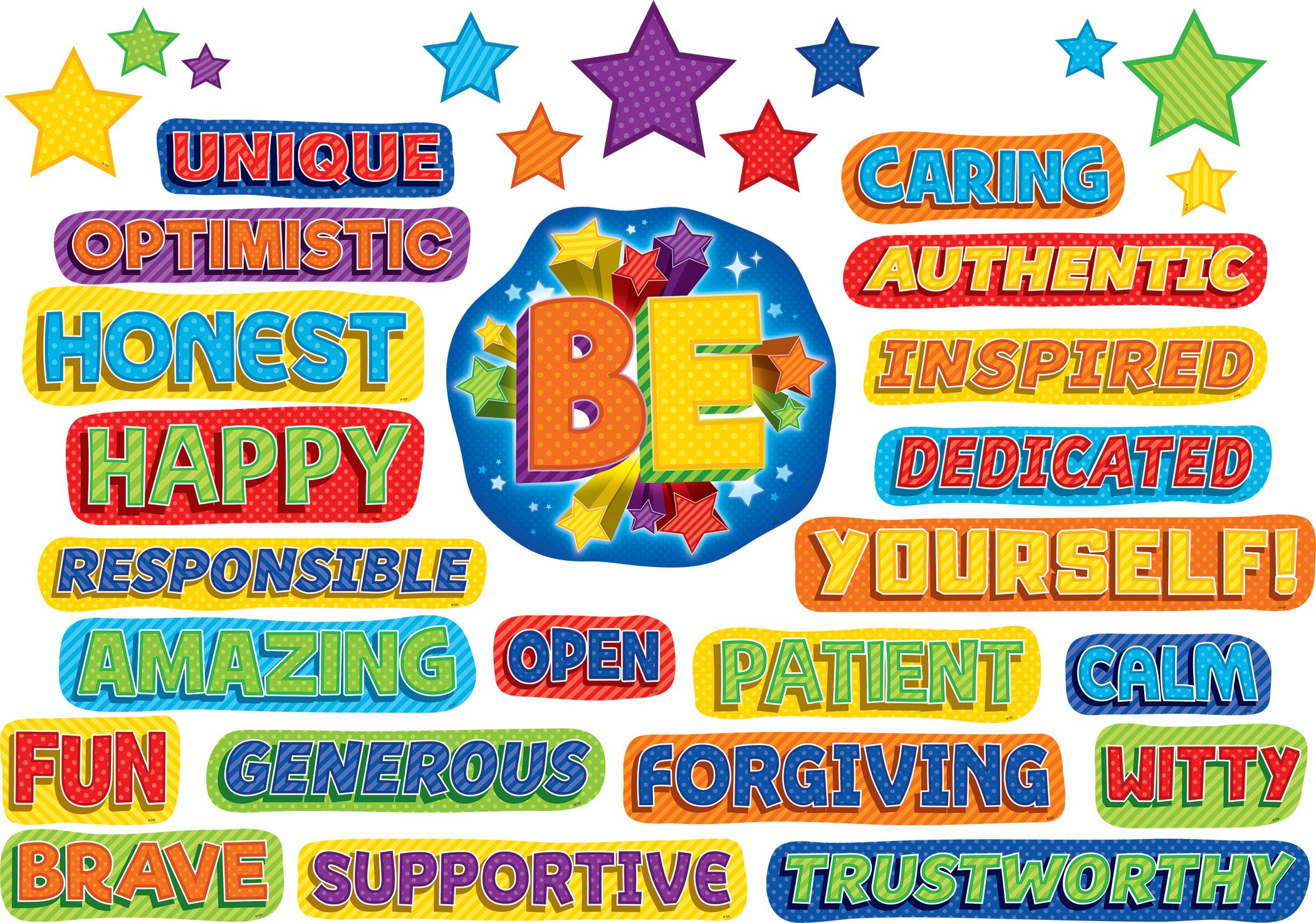 Photo 1 of Teacher Created Resources Be Amazing Bulletin Board (TCR8881)