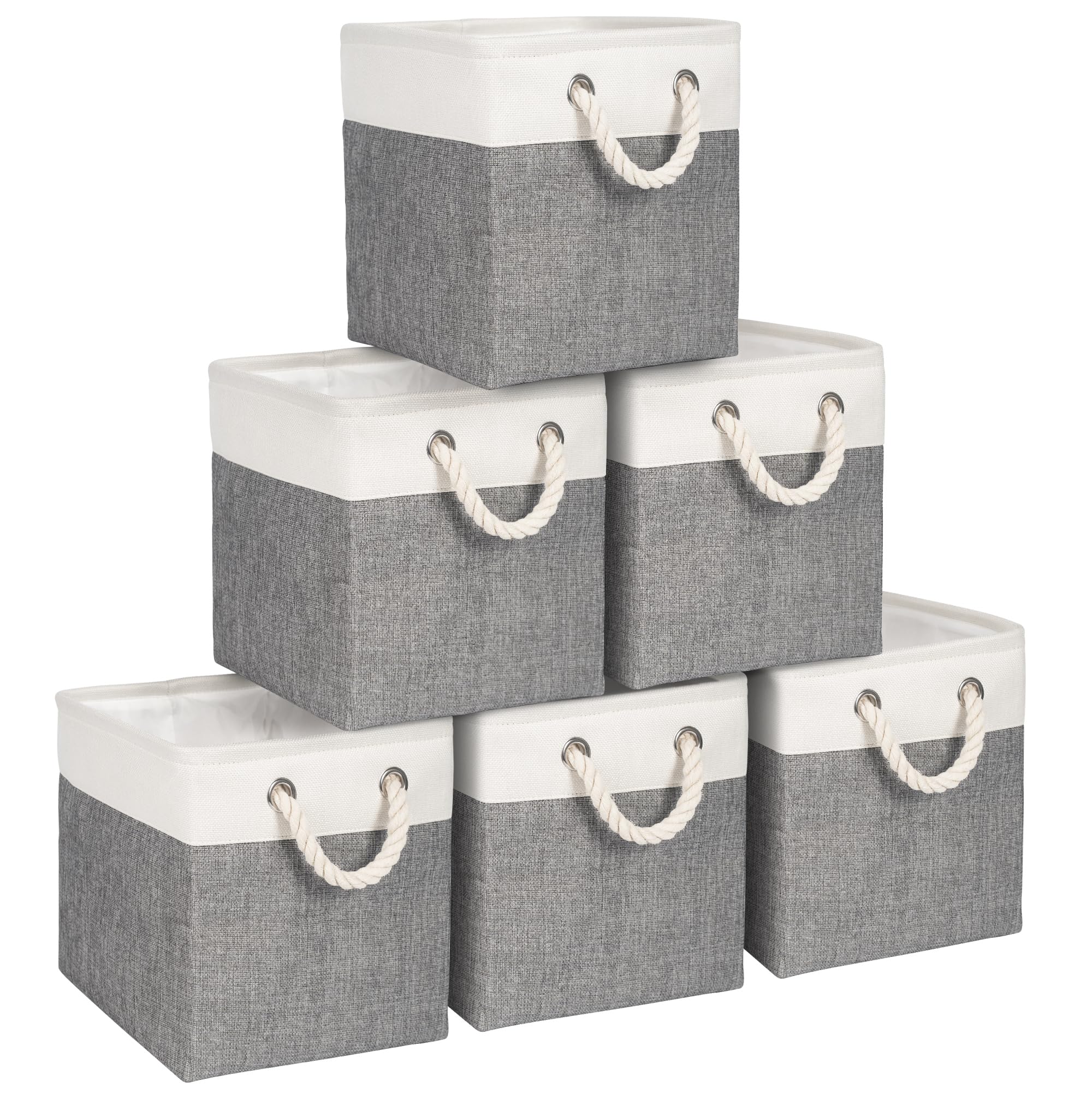 Greenual Cube Storage Bins, Collapsible Fabric Cube