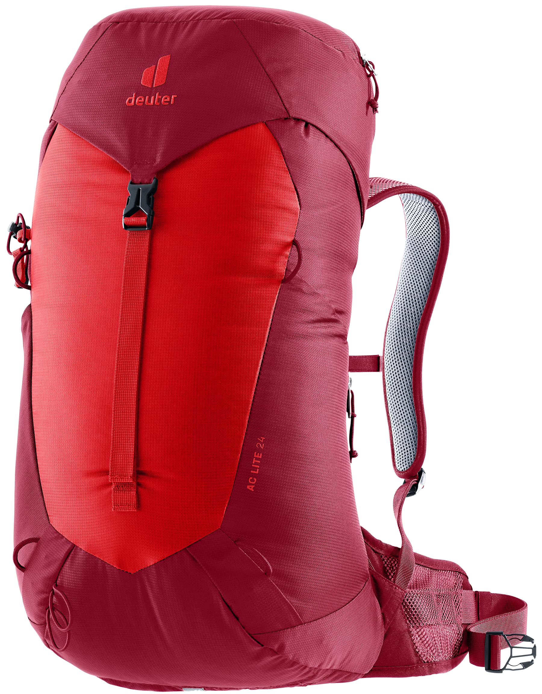 deuter AC Lite 24 plecak turystyczny, Cherry-masala, 24 Largo, Minimalistyczny
