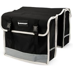 Alforjas Bicicleta Mtb Dunlop Bike Pannier Alforjas para bicicleta, Unisex-Adult, NeroGrigio, 0