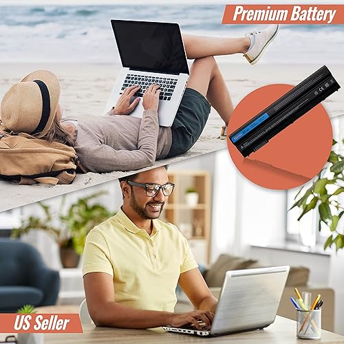 Miniatura 4 de GHU Nueva batería 60 WHR T54F3 T54FJ N3X1D compatible con Dell Latitude E5420 E5430 E5520 E5530 E6420 E6430 E6520 E6530 71R31 312-1163 M5Y. 0X HCJWW