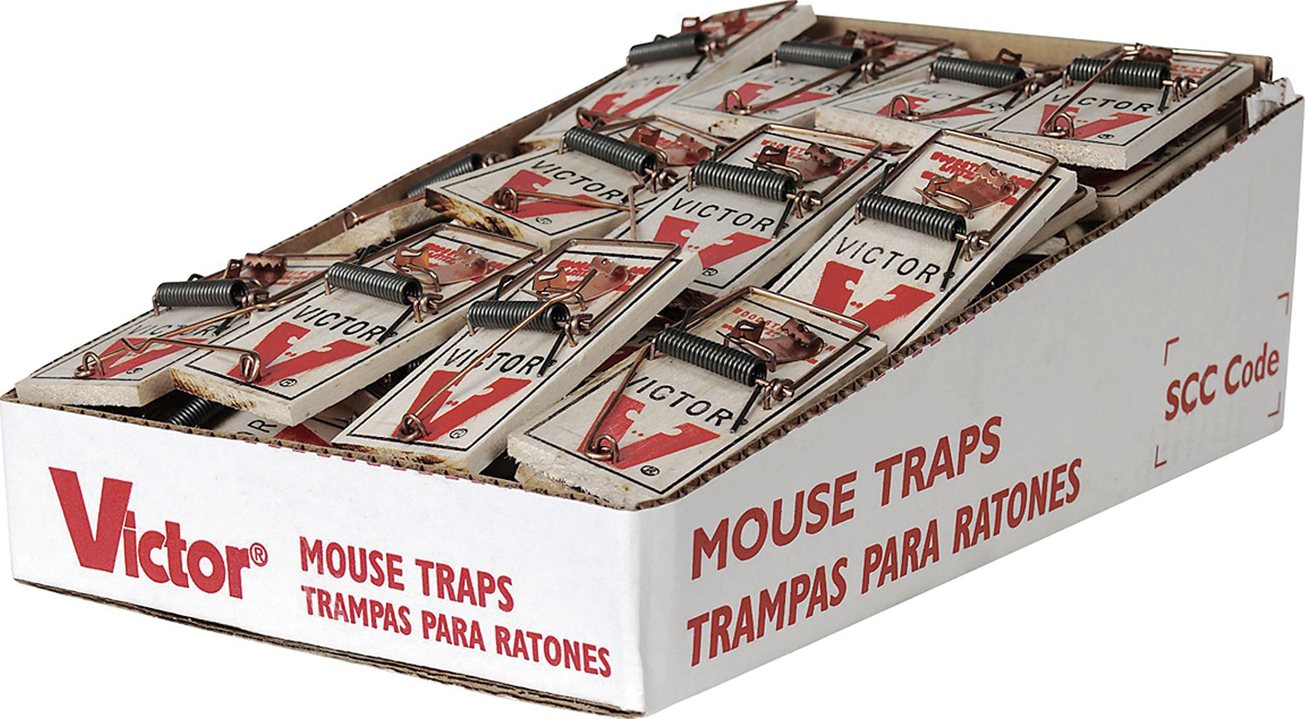 Pest Metal Pedal Mouse Trap Bulk 72 Count [Set of 72]