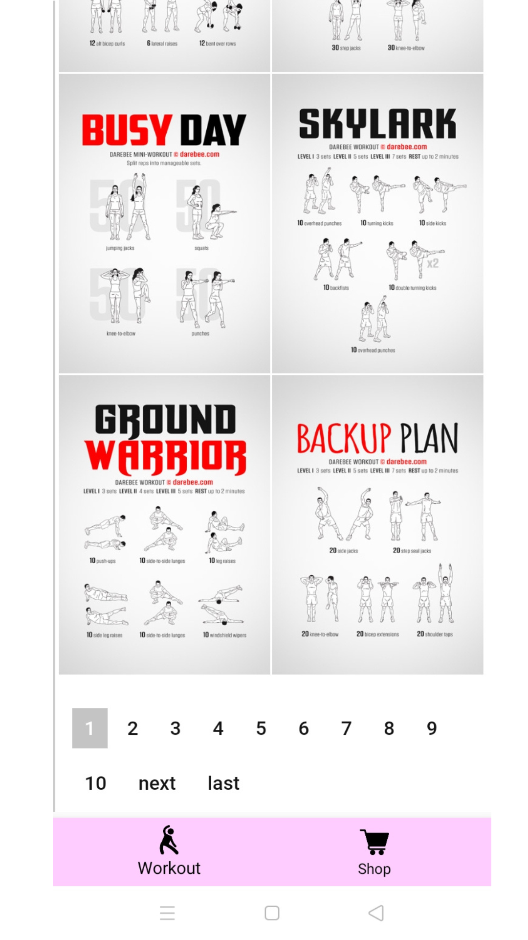 Darebee workout app - Aplicativo na Amazon Appstore