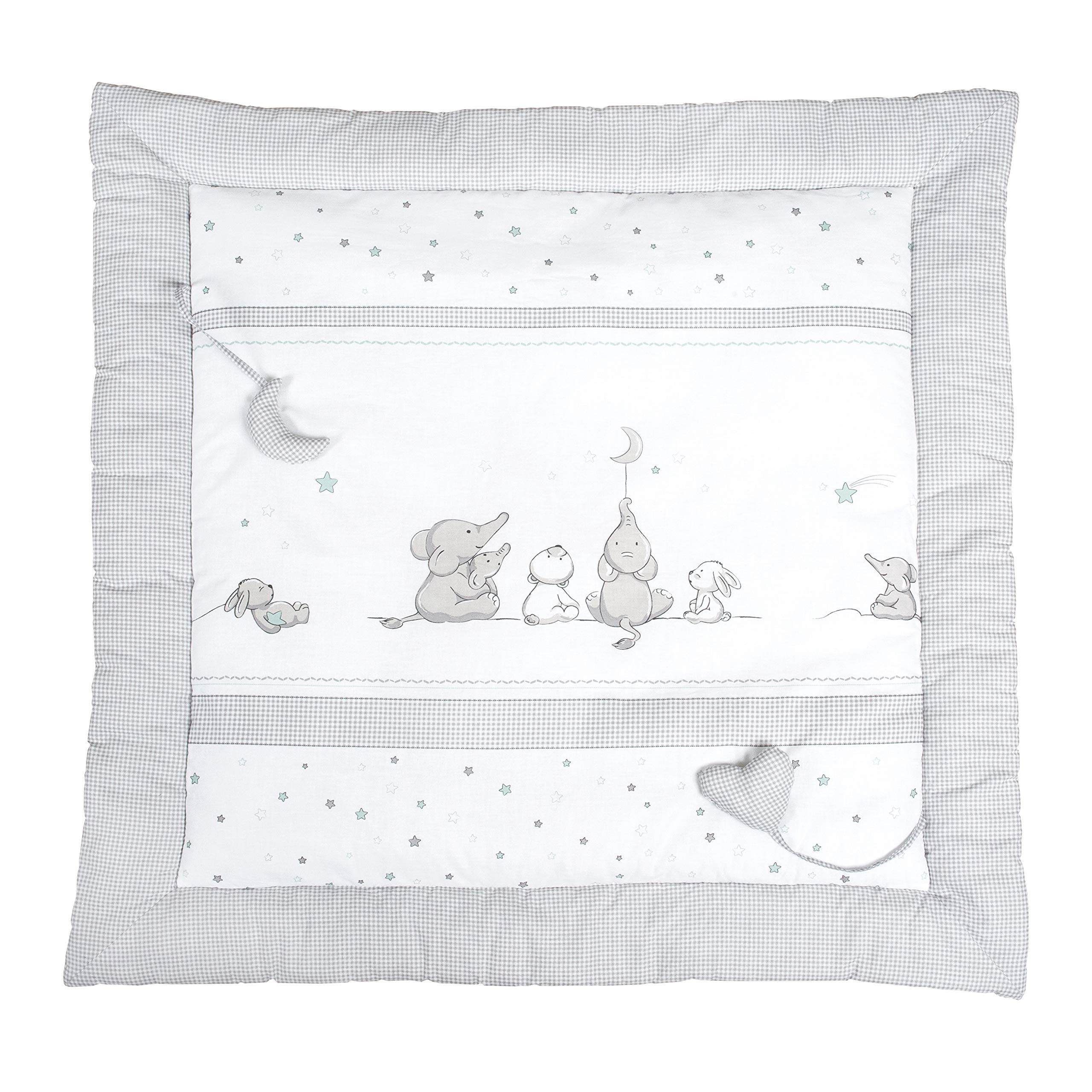 roba Mata do zabawy i raczkowania „miffy®”, wkład do kojca/maty edukacyjnej, 100 × 100 cm, 100% bawełna