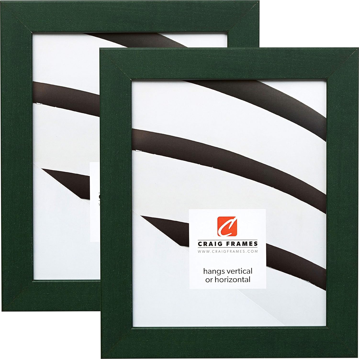 Craig Frames 26025 4 x 10 Inch Picture Frame, Blue, Set of 2
