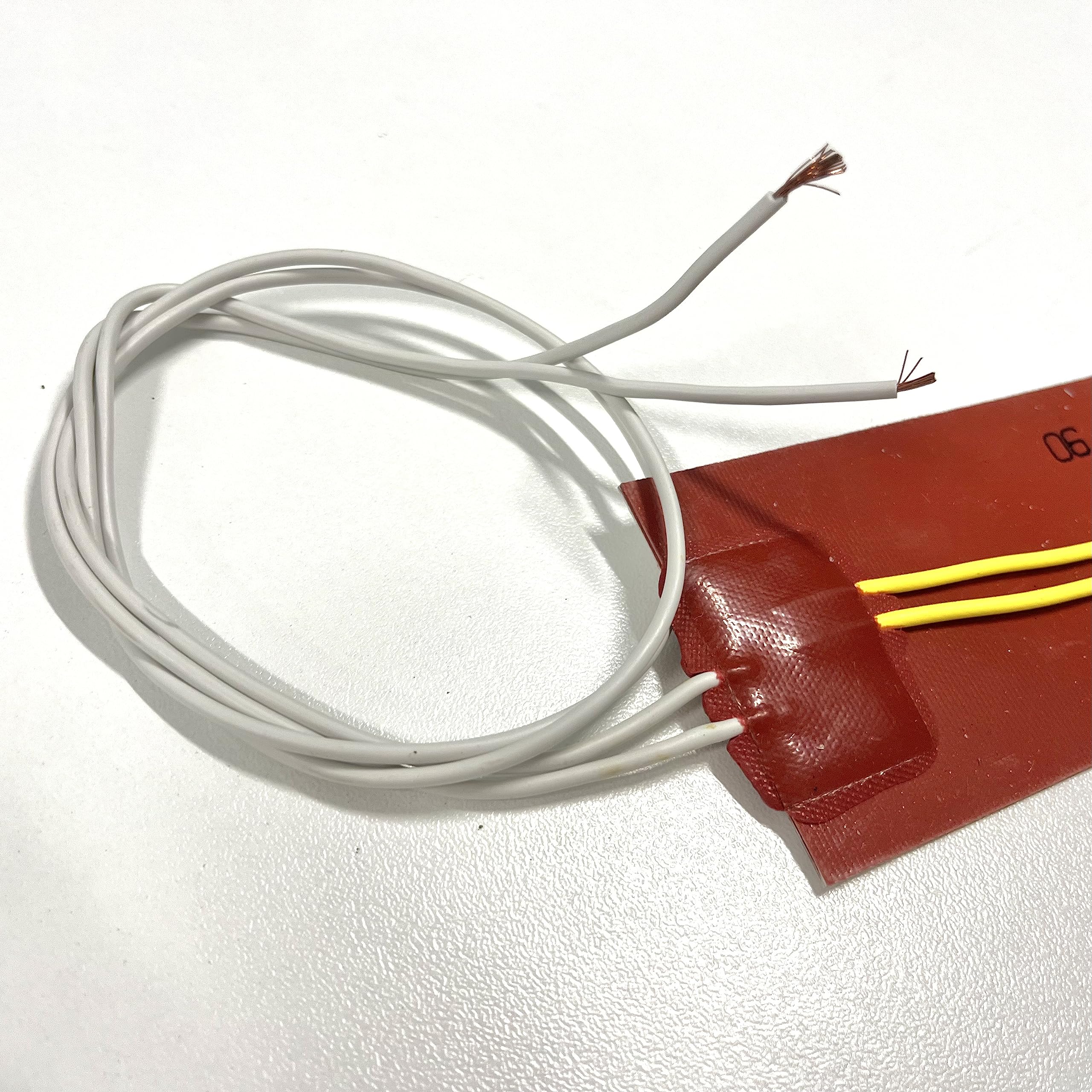 Résistance silicone auto-adhésive pour évaporateur 100 W 220 V | Pour buffets, tables chaudes, vitrines réfrigérées | Chauffe-huile | Presses thermiques, moules, plaques chauffantes