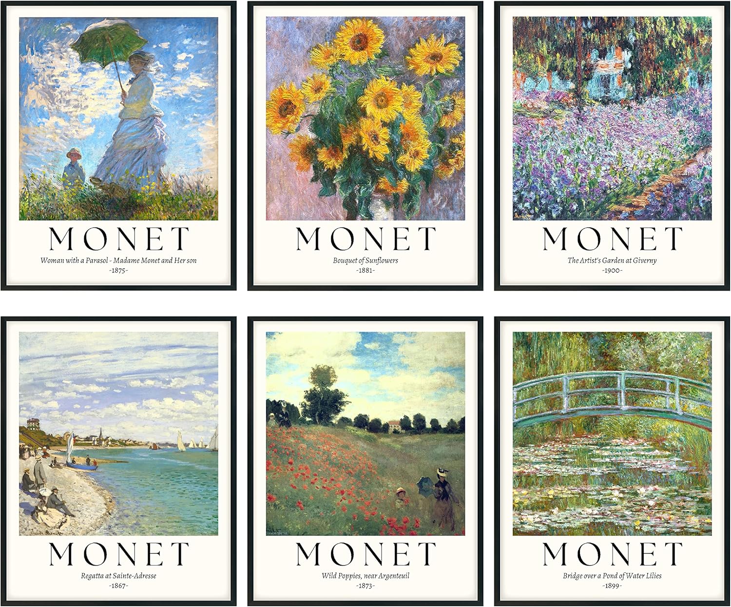 97 Decor Poster Wall Art, Water Lilies