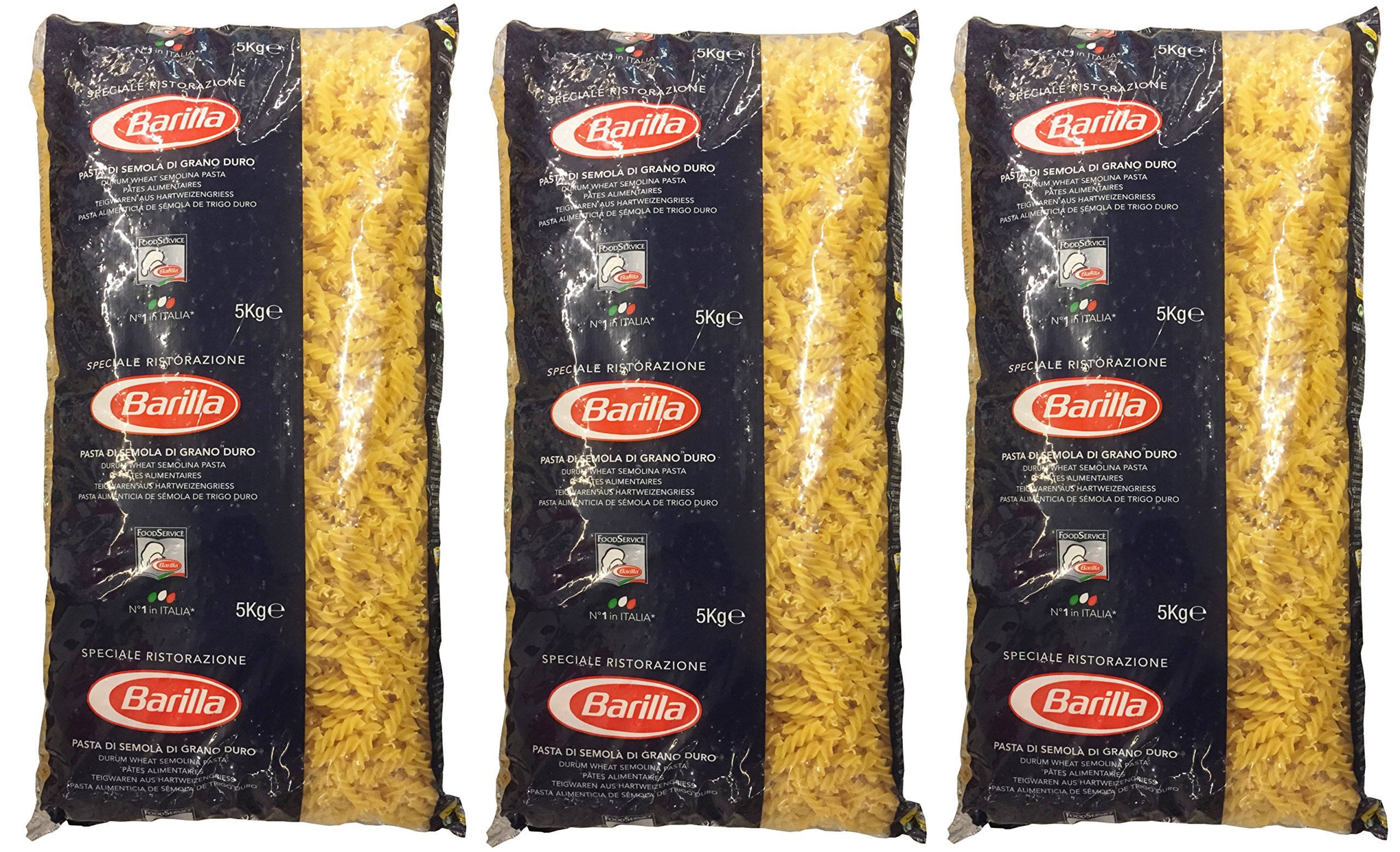 Barilla Fusilli Nr. 98 (3 X 5 kg) - Vorratspackung