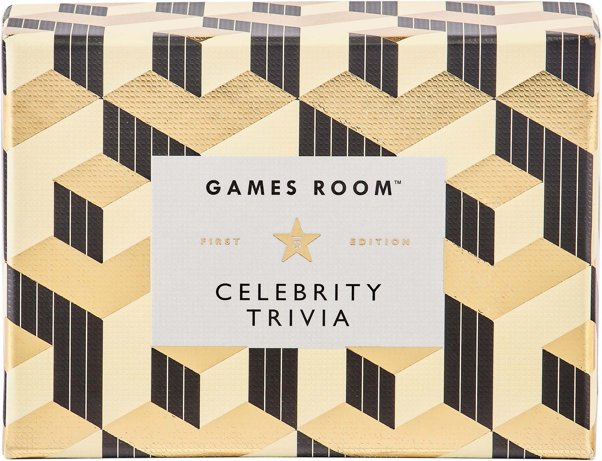 Ridley's Games Room Celebrity Quiz Trivia Card Game – Trivia Games for Adults and Kids – 2+ Players – Includes 140 Unique Question Cards – Fun Quiz Cards That Make a Great Gift