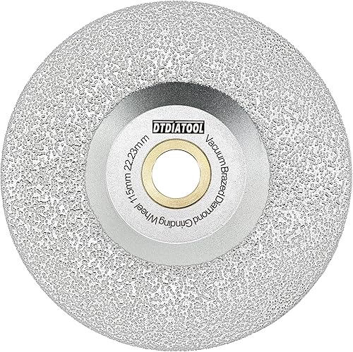 DT-DIATOOL Diámetro soldado al vacío del mármol del granito de la rueda de la taza del diamante 4,5 pulgadas