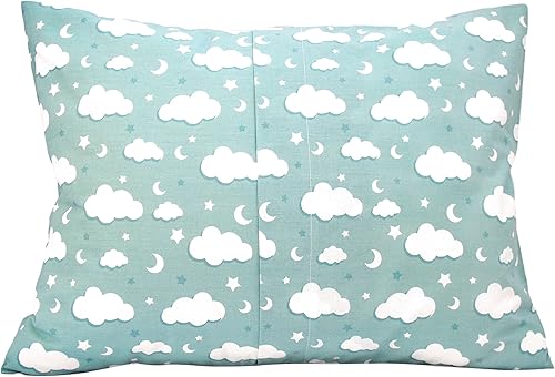 Miniatura 46 de Funda de almohada de algodón para niños pequeños de 13 x 18 pulgadas, funda de almohada de policía para niños, funda de almohada de viaje pequeña