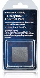 Graphite Thermal Pad – Permanent Replacement for Thermal Paste/Grease (30 X 30 mm)