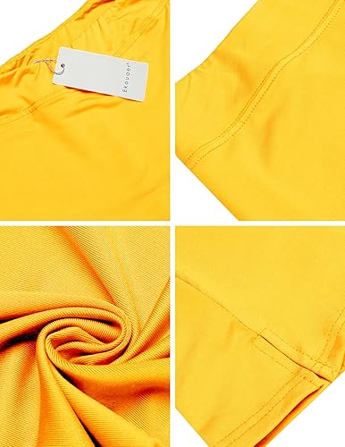 Miniatura 6 de Ekouaer Falda para mujer, ligera, de alto rendimiento, para correr, tenis, golf, entrenamiento, deportes