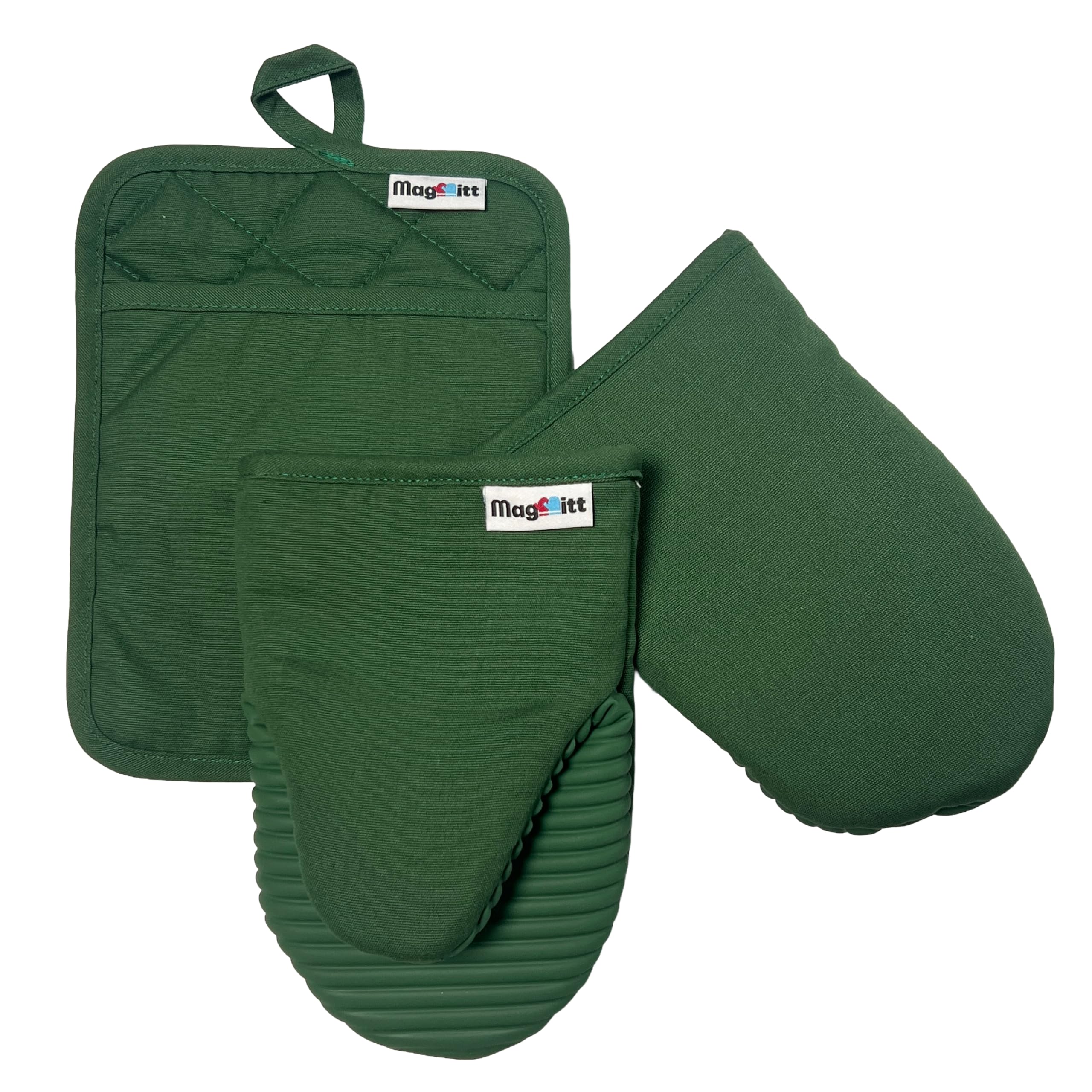 MagMitt Magnetic Oven Mitts and Pot Holder Set