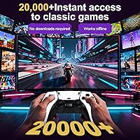 Vista 3 de 2026 Upgraded Retro Gaming Console with 20k+ Classic Games & 23 Emulators, 4K HDMI Plug & Play Game Stick for TV, Includes Dual 2.4G Wireless
