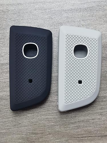 Miniatura 8 de RUNZUIE 2 llaveros inteligentes de silicona para Acura RDX MDX Integra A-Spec 2022 2023 con Tech CVT Key Fob Cover 5 botones (negro)