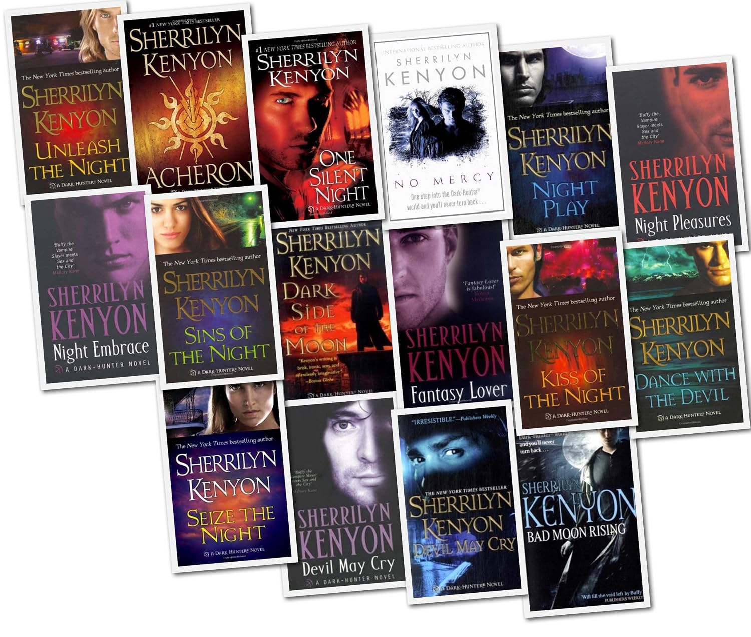 Sherrilyn Kenyon The Dark Hunter Novel 16 Books Collection Pack