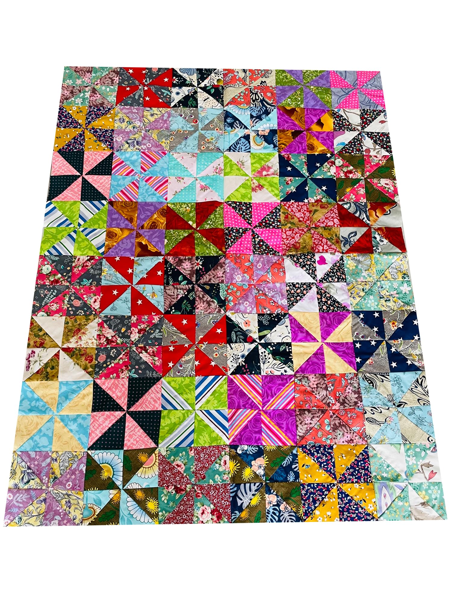 LUMANSUO 50 szt. 20 x 20 cm bawełniana tkanina do pikowania kwadraty gruba ćwiartka wiązki tkaniny do samodzielnego wykonania patchworku, kwiatowy