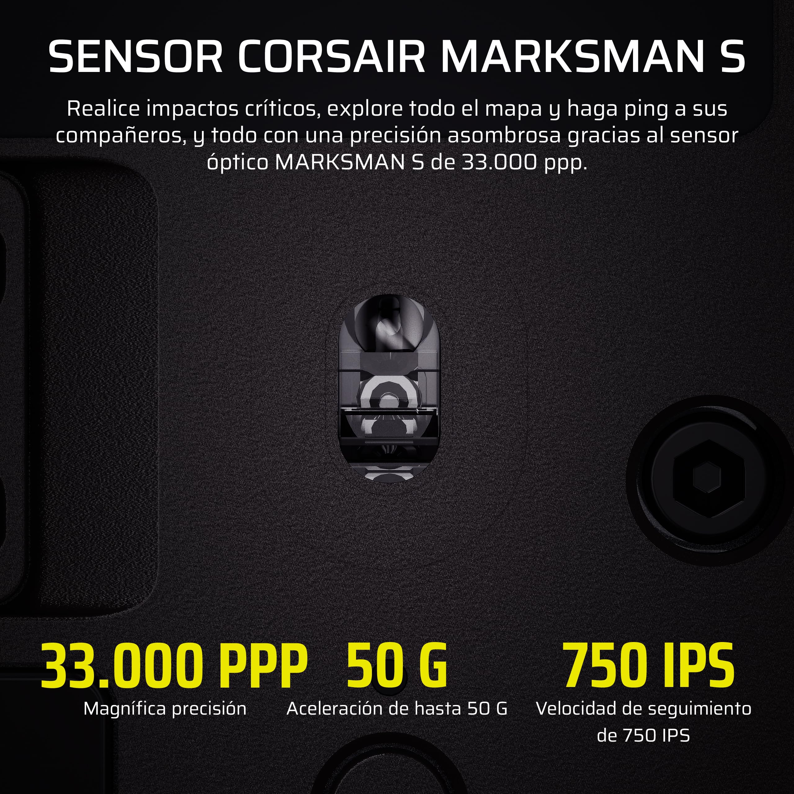 Corsair Scimitar Elite Wireless SE MMO Ratón para Juegos – Gunmetal | 33,000 DPI, 16 Botones Programables, Key Slider Ajustable, Elgato Virtual Stream Deck, 1.000Hz, PC, PS5, PS4, Xbox, Mac
