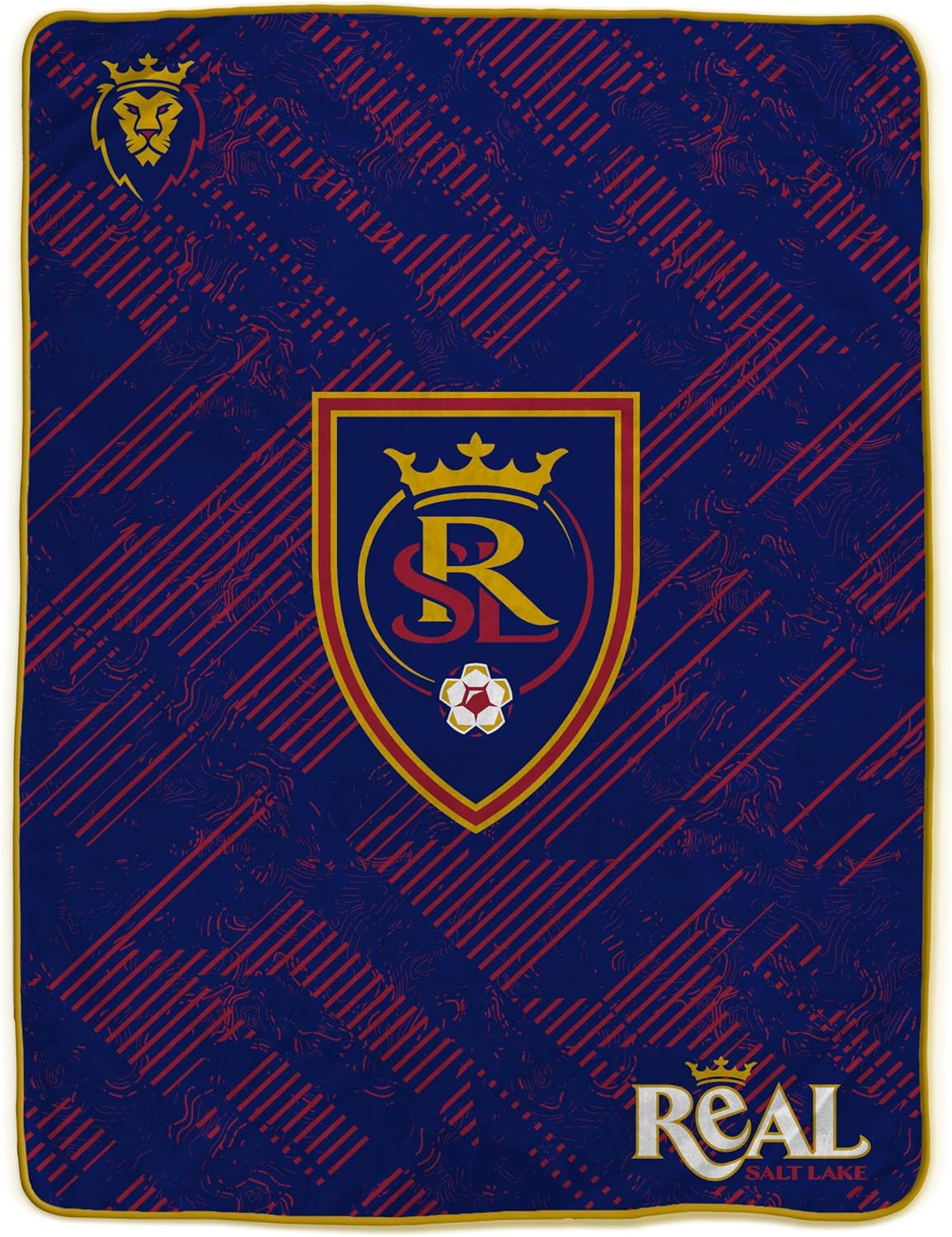MLS Real Salt Lake Tech Crest Ultra Cozy Blanket