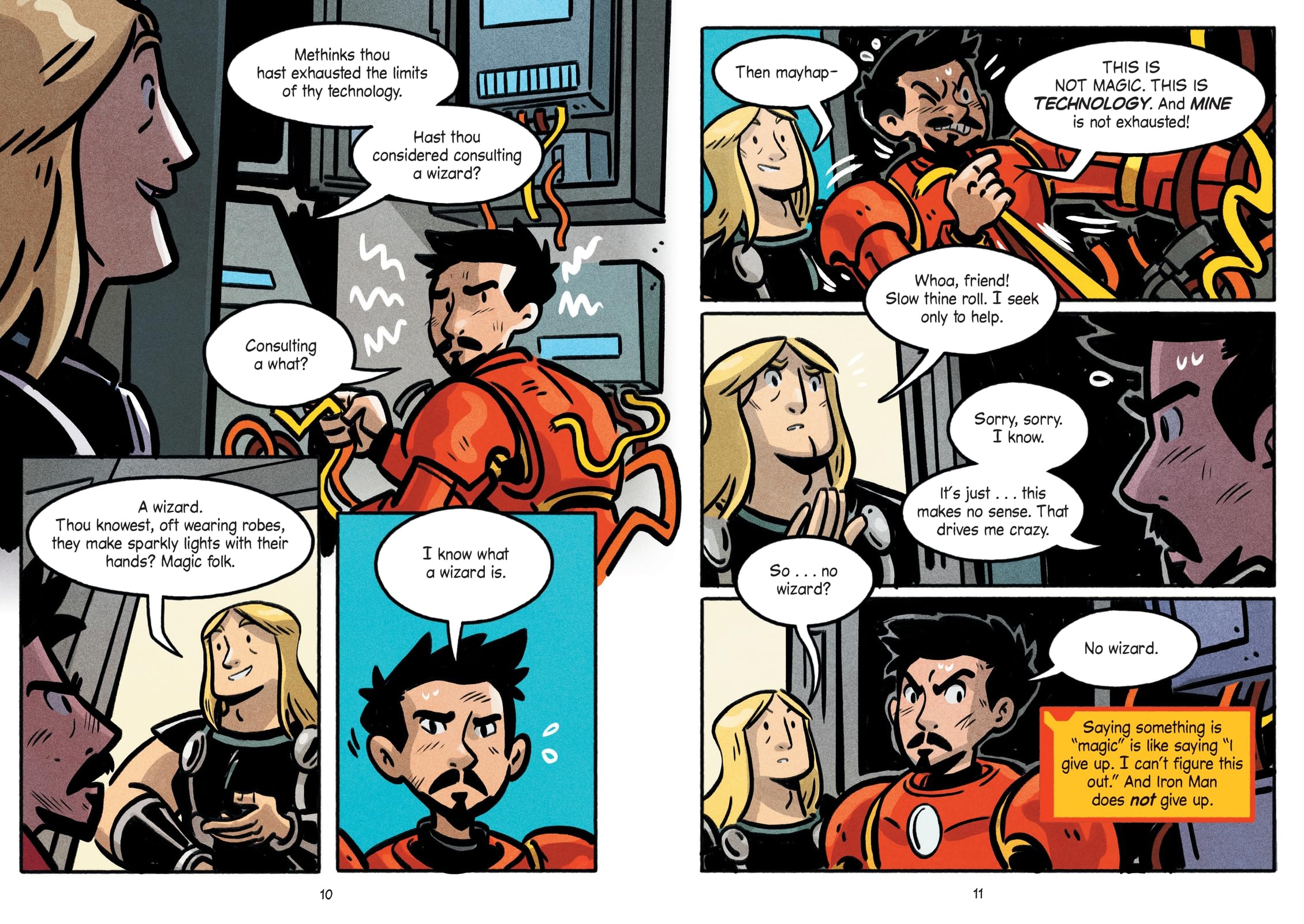 Iron Man: Something Strange! (A Mighty Marvel Team-Up) : An Original Graphic Novel: Volume 4