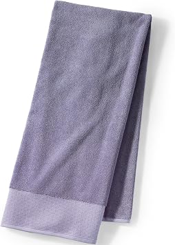 Lands End Turkish Luxe Bath Towel Bath Towel, 1 Piece Antique Amethyst