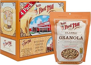 Classic Granola, 12oz (Pack of 4) - Whole Grain, Kosher
