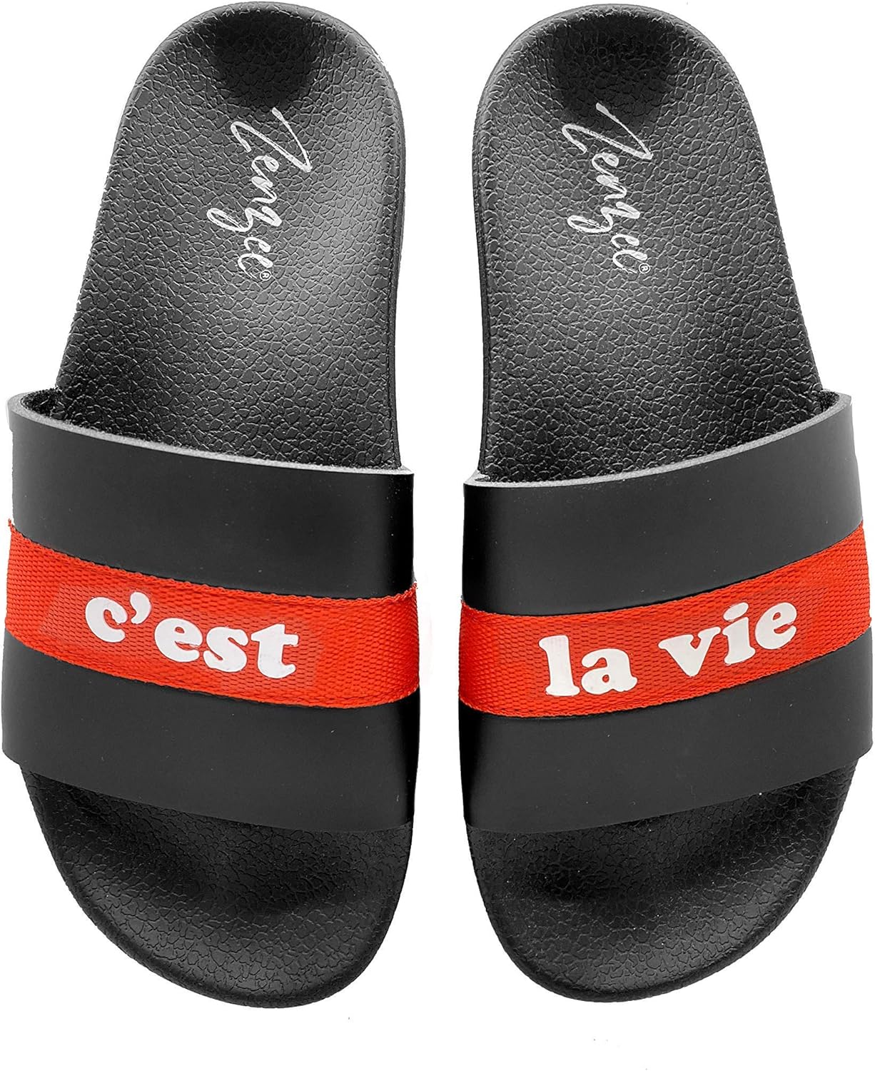 designer slide sandal