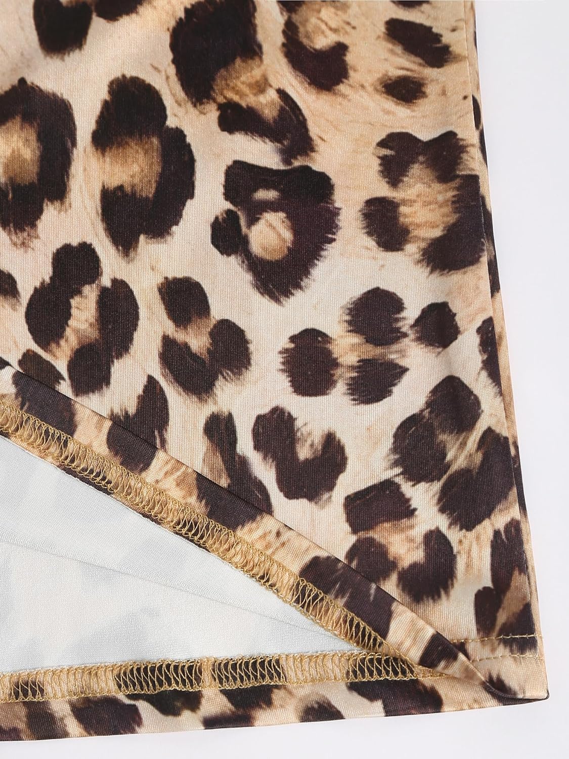 ZAFUL Women's Casual Wide Leg Elastic Band Tied Pants High Waisted Printed Palazzo Pants 2025 - Image 6