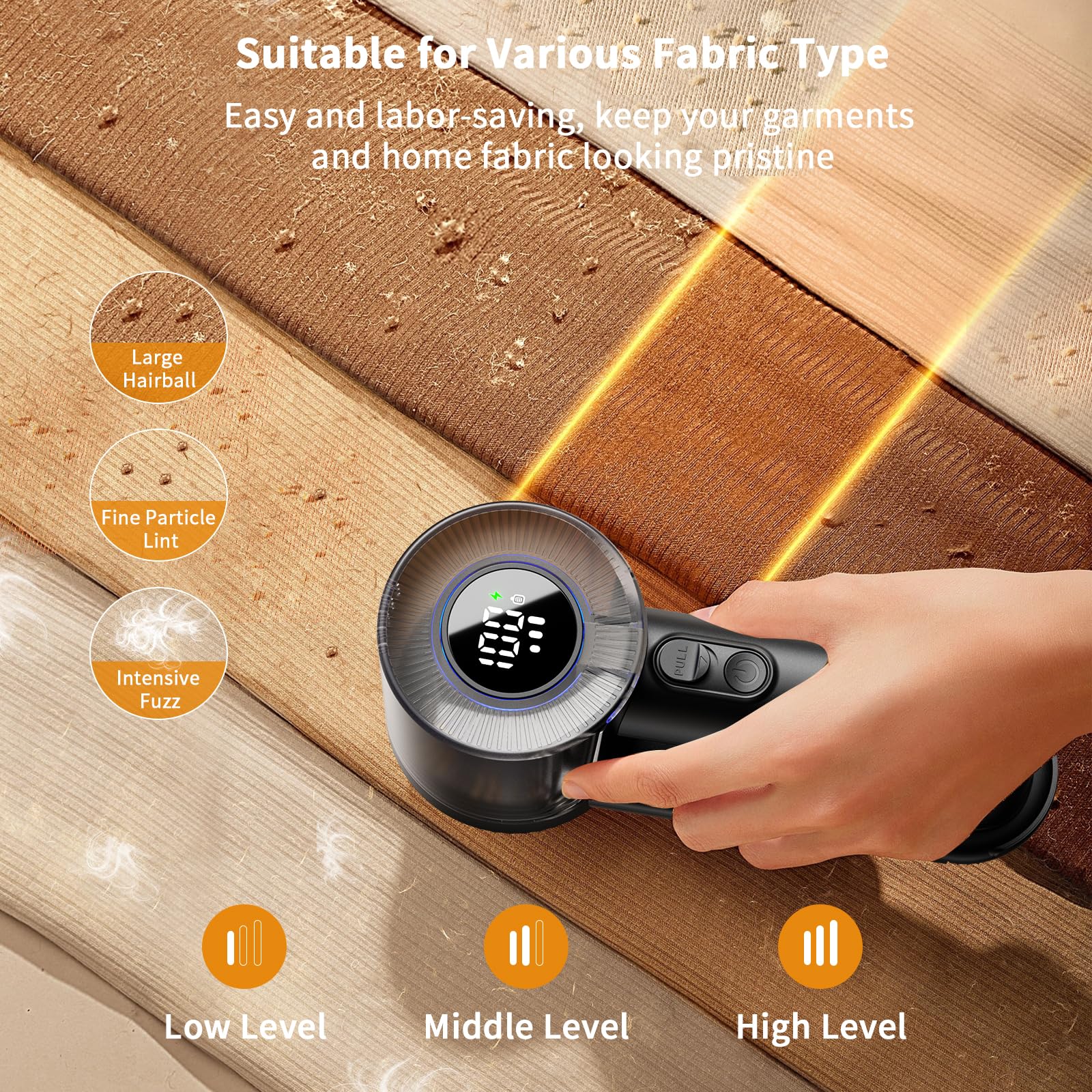 coldSky Afeitadora eléctrica de tela y removedor de pelusas