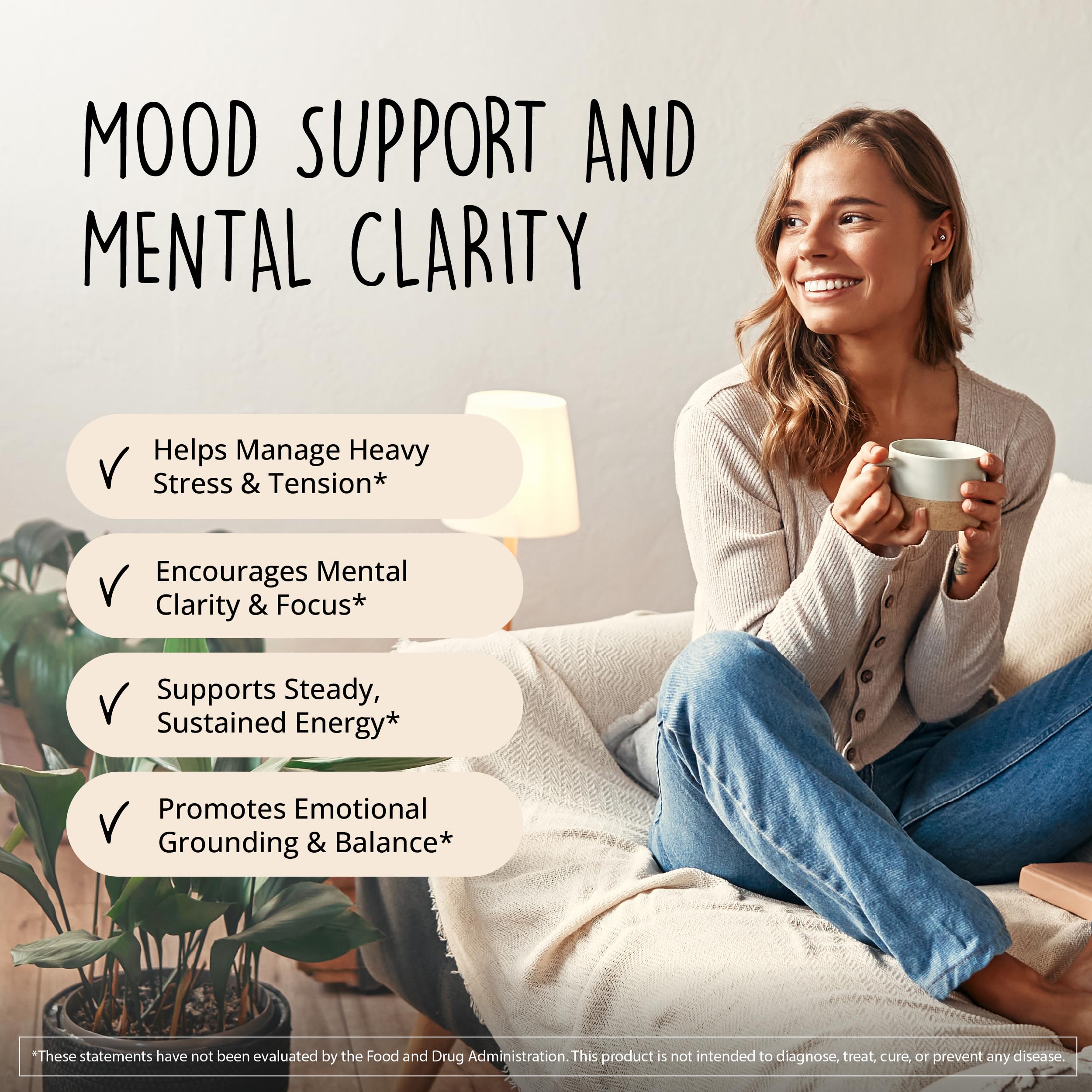 Joy-Filled Mood Support Supplement + St. John's Wort, Plant-Based, 60 Ct — Amazon image 7