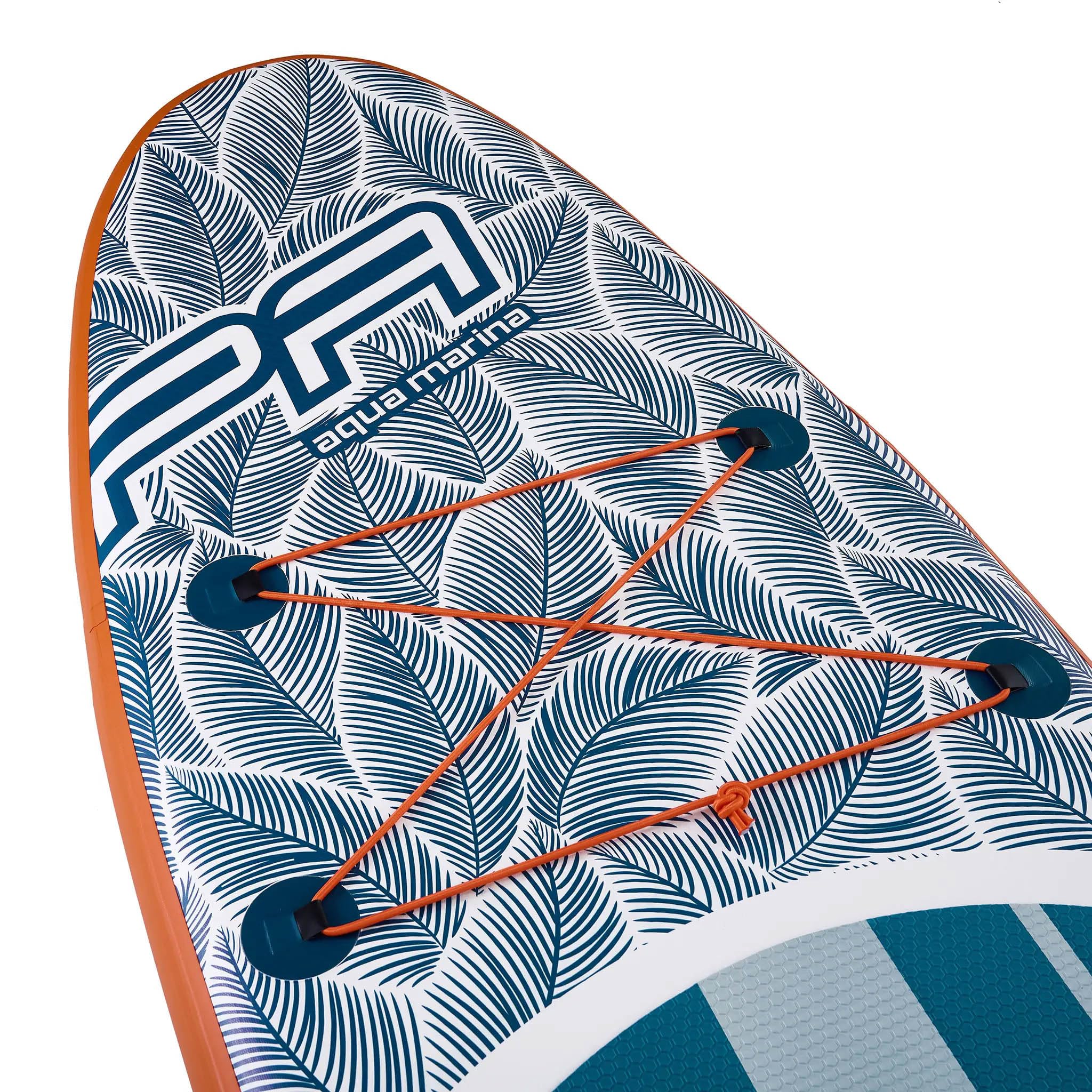 Aqua Marina Pure Air - Tavola da surf gonfiabile per principianti ed esperti, con accessori