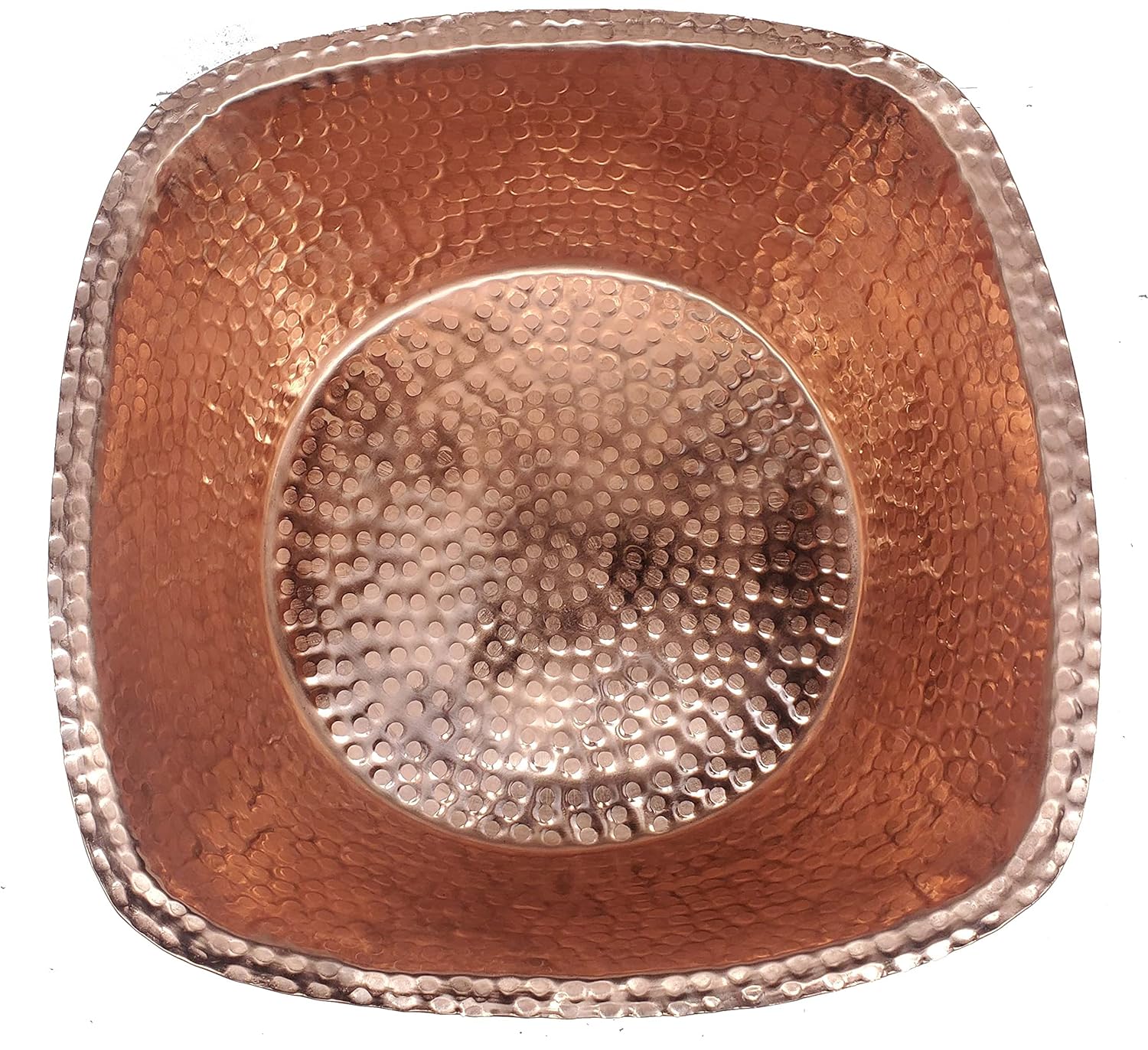 Shiny Square Copper Pedicure Bowl