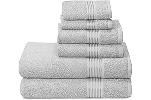 Belizzi Home Ultra Soft 6 Pack Cotton Towel Set: Bath Towels on Sale and Clearance