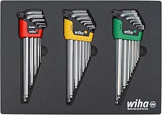 Wiha 66979 35 Piece ErgoStar L-Key Tray Set - Hex Metric, Hex SAE, Torx Price In India