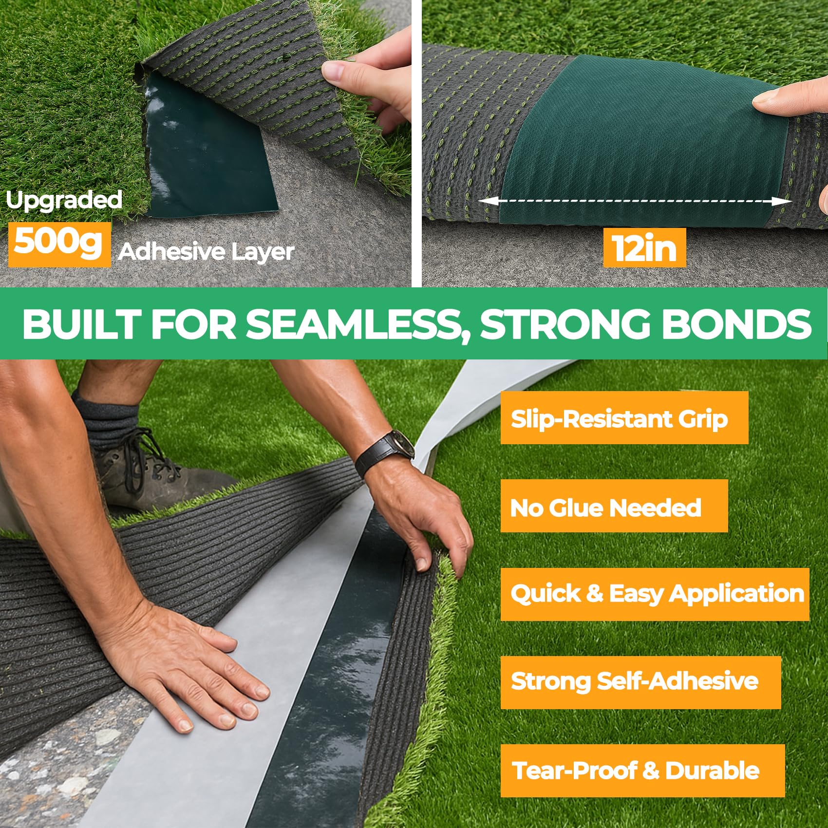 Artificial Grass Seam Tape - Strong Adhesive -4