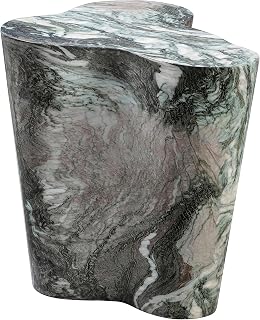 Tov Furniture Slab Grey/Blush Faux Marble Tall Side Table