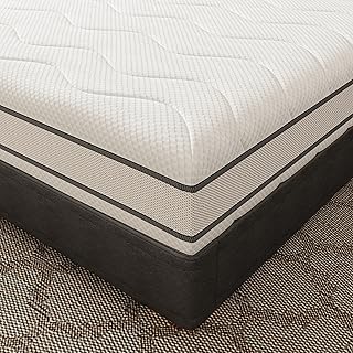 EGO Home Matratze 140x200 cm H2, 7-Zonen Kaltschaummatratze mit Gel Memory Foam, Höhe 18cm Wendematratze, Rollmatratze 140x200cm Erholsamen Schlaf, Rückenschoner, Öko-TEX Zertifiziert