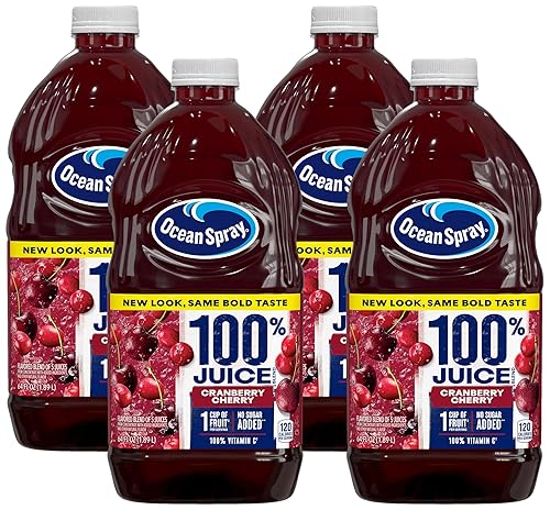 Vista 181 de Ocean Spray - Bebida de jugo de arándano y manzana, botella de 101.4 onzas líquidas