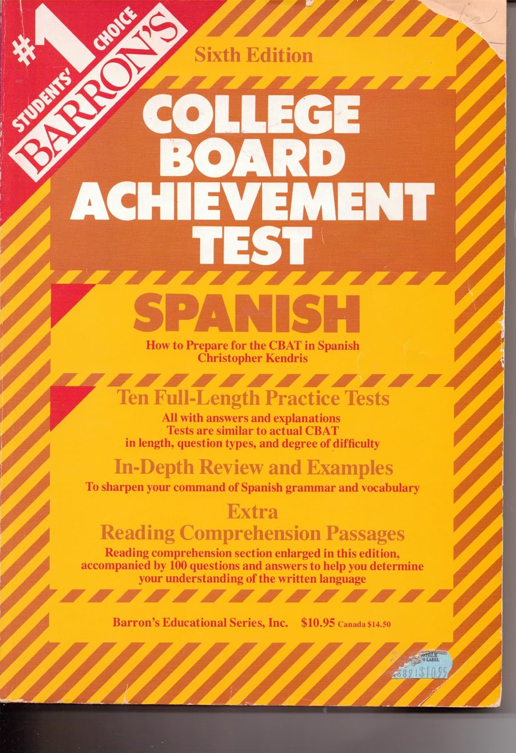 Amazon.com: How to Prepare for the College Board Achievement Test ...