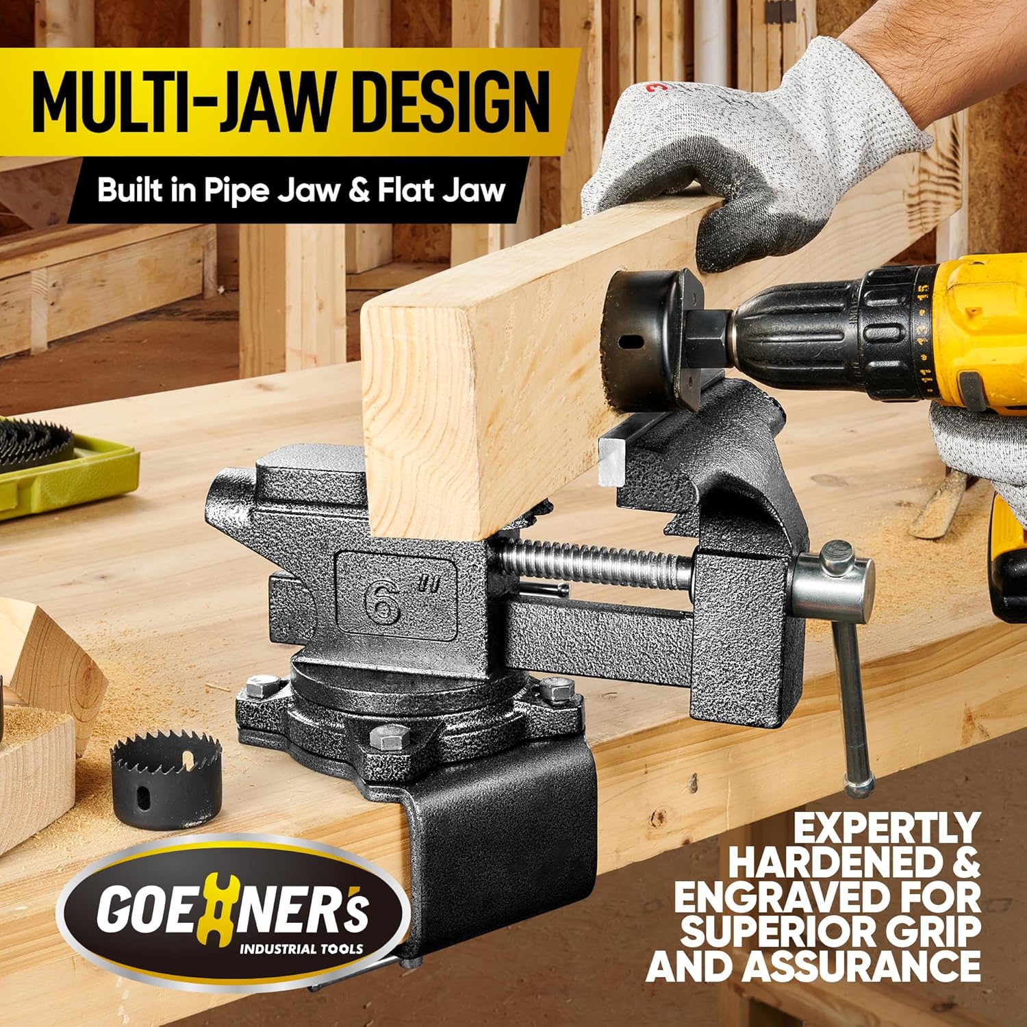 6 Inch and 4.5 Inch Bench Vise