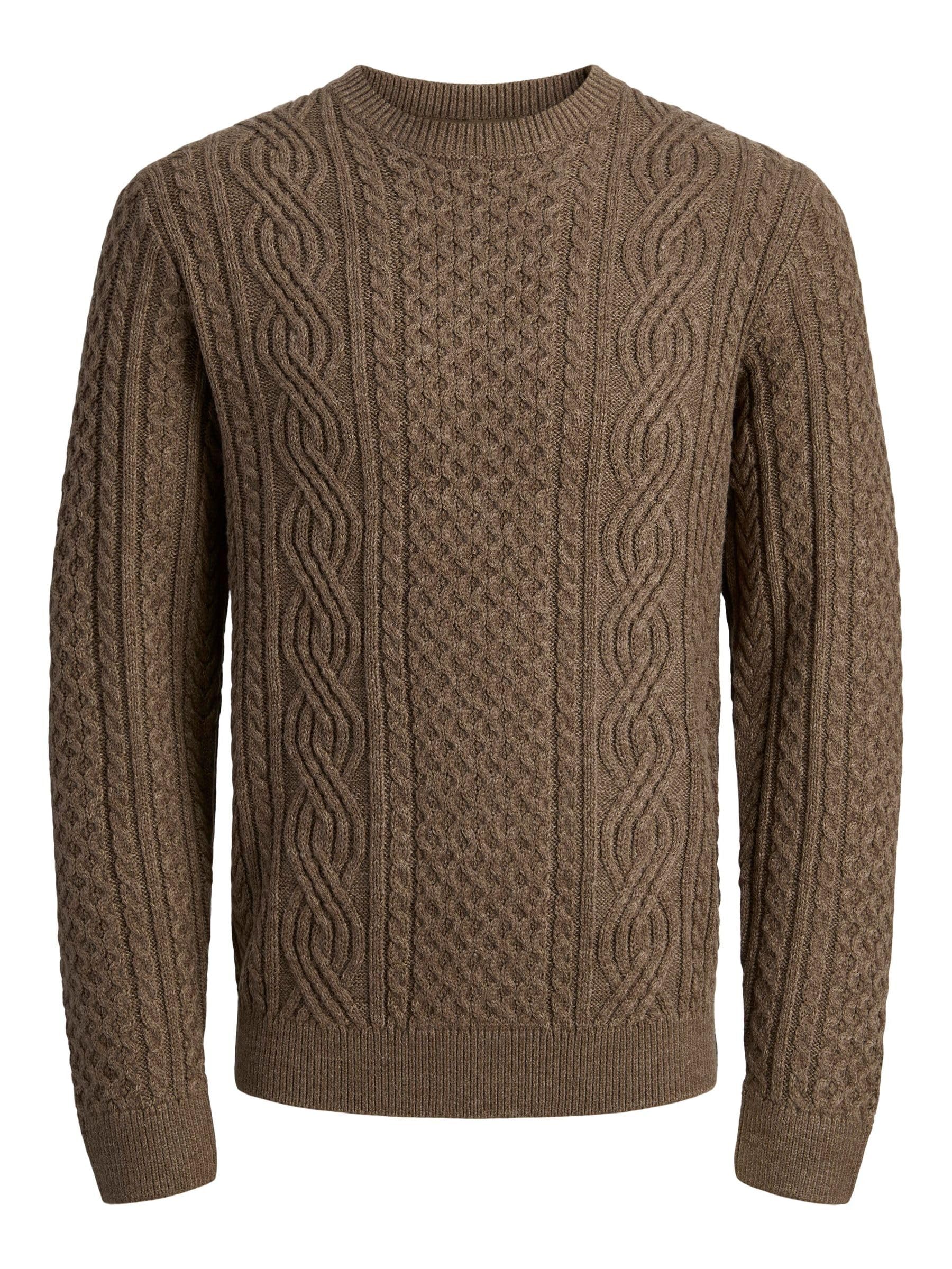 JACK & JONES Herren Jprblusean Knit Cable Crew Neck Sn