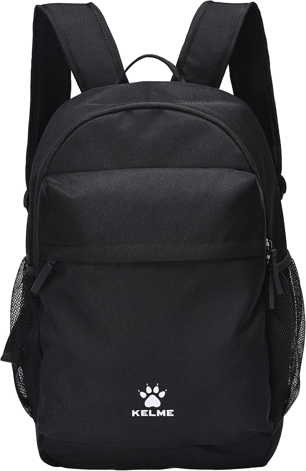 KELME Youth/Adult Soccer Backpack - Unisex Sports Bag - Separate Ball Holder Shoes Compartment Basketball baseball Football (Blue/Orange, Kids)