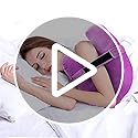 Shoulder-Surgery-Pillow-Super-Soft-Rotator-Cuff-Pillow-for-Sleeping-Relief-from-Shoulder-Pain-or-Frozen-Shoulder-for-Post-Op-Comfort-Arm-Shoulder-Support-HealingCharcoal-Grey